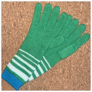 Merona stripes knit gloves